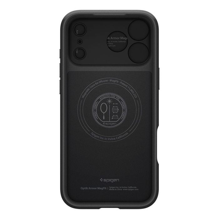 Spigen Optik Armor MagSafe Калъф за iPhone 17 Pro Max – Black