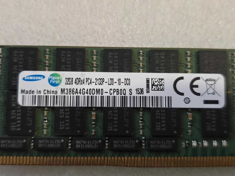 Memorie RAM Server Samsung M386A4G40DM0-CPB0Q 32GB DDR4 2133MHz PC4-2133P LRDIMM ECC 4Rx4