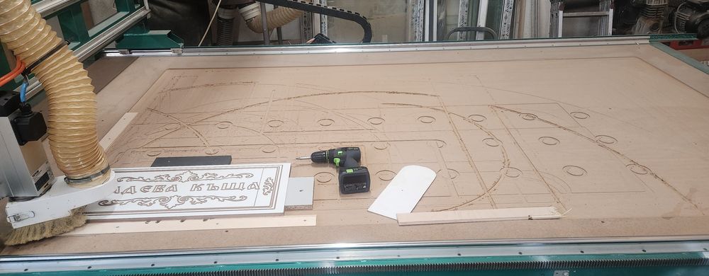 Cnc router  напълно окомплектован