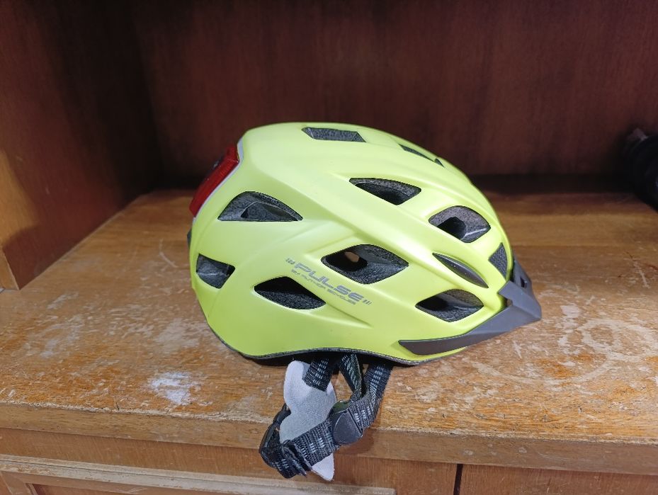 Велошлем Author Pulse Led x8 зелёный