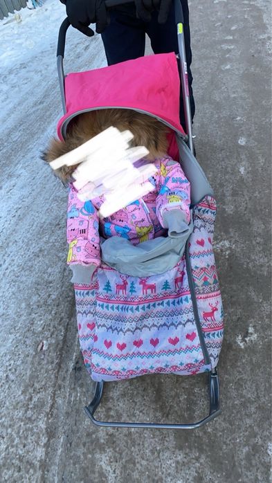 Продам санки бу в отличном состоянии