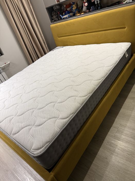 Кровать Пайл 160 Velvet Yellow