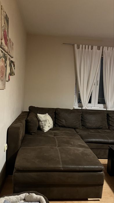 Разтегателен диван с ракла