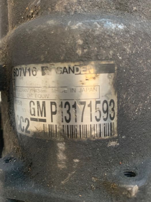 Compresor Ac Saab 9-3 1.9D Ys3F 2002 - 2015 Uk Gm13171593