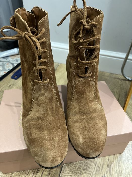 Ботильоны Nursace замшевые