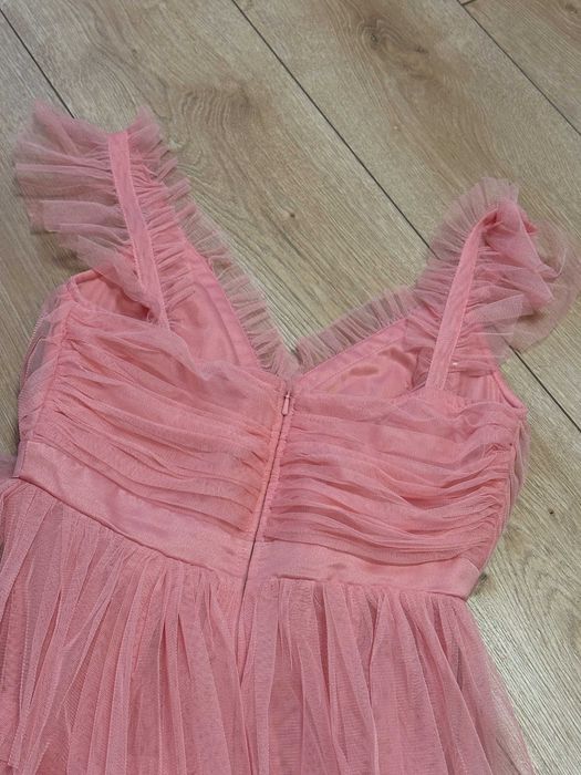 Официална светло розова рокля Maya Deluxe, размер S