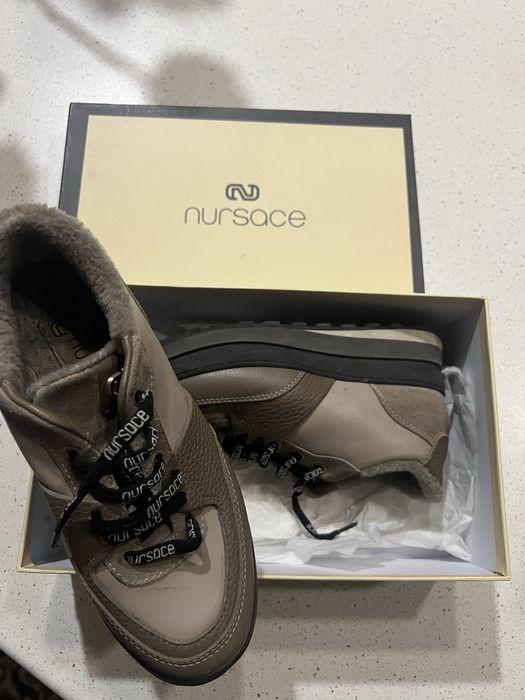 Красовки с мехом кожанные НУРСАЧИ