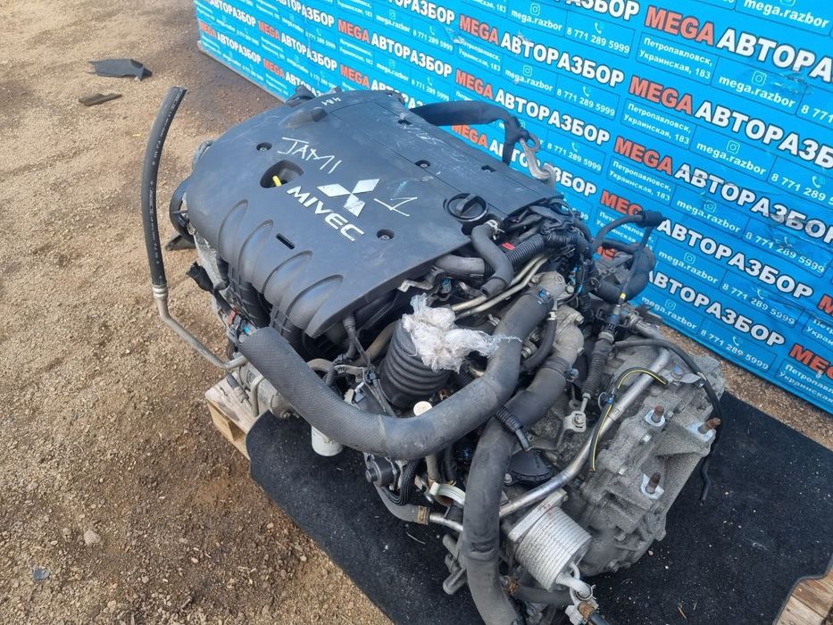 Мотор на Митсубиси делику / Mitsubishi Delica 4В12 2.4 4WD