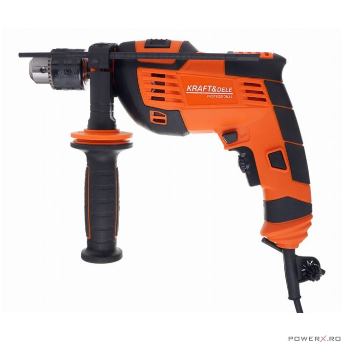 Masina de gaurit cu impact, bormasina 1600 W, Kraft
