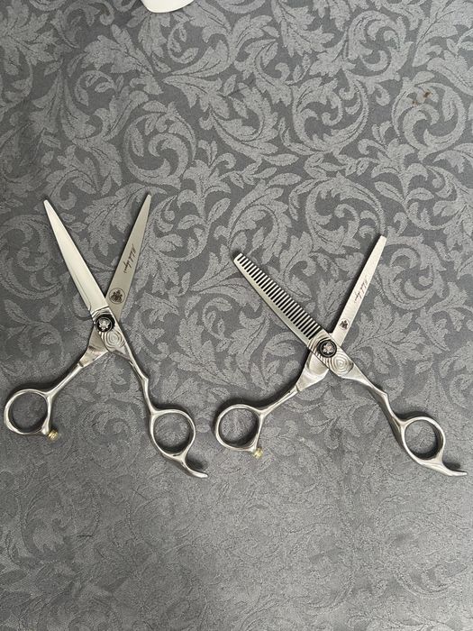 Set foarfeca de tuns+ foarfeca de filat