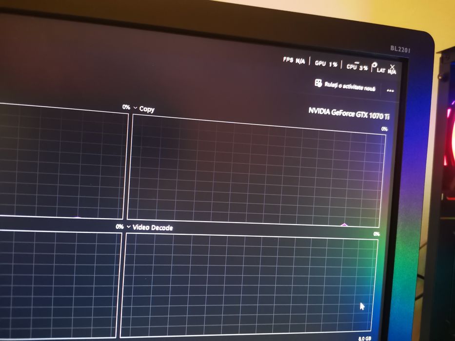 Placa video gtx 1070 ti