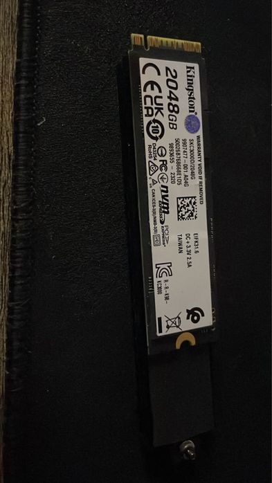 Kingston SSD 2048GB KC3000