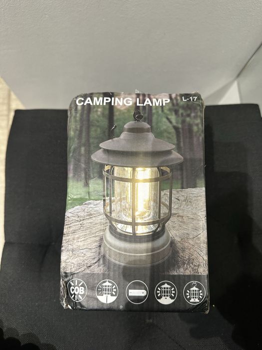 Lampa camping cu baterii