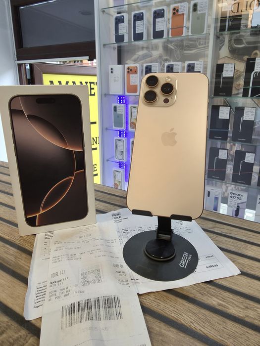 iPhone 16 Pro Max 256GB. IMPECABIL !! 12 luni Garantie