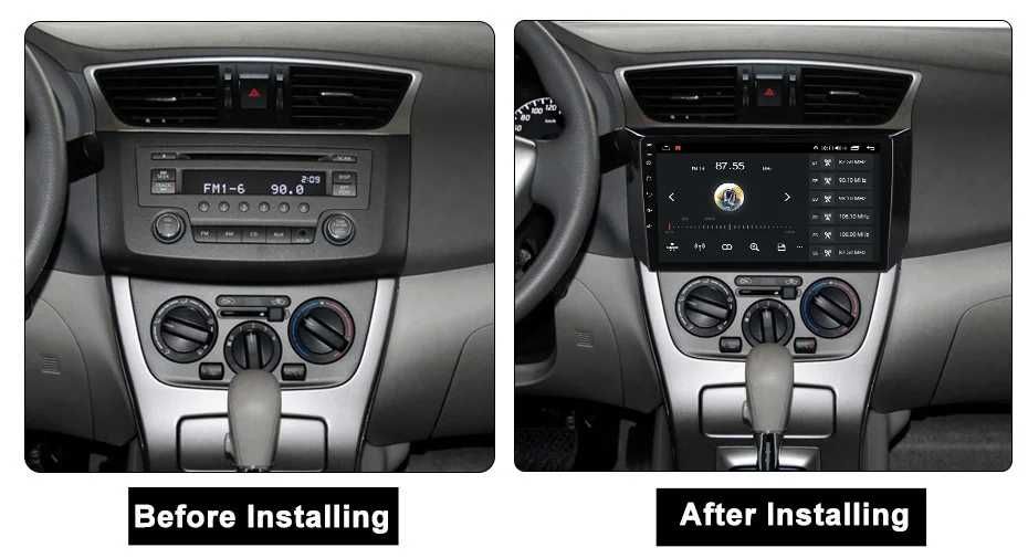 Navigatie Nissan Sylphy 2012 - 2018, 2GB 4GB 8GB Garantie Camera