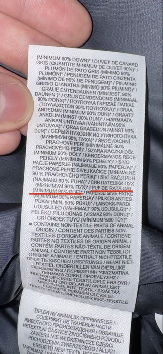 Geacă Nike Windrunner 90% puf