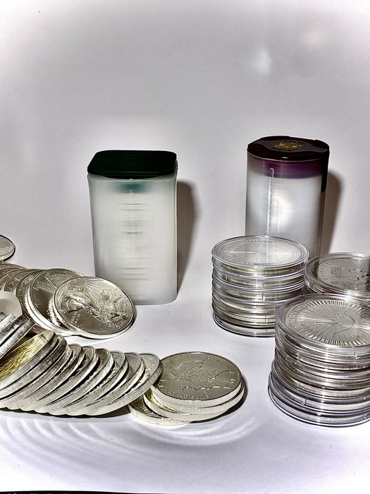 Monede premium argint pur