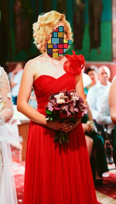 Rochie de ocazie ANA RADU de nașă, de lux