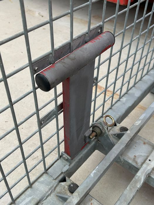 8 Buc. Boxpalet Metalic Galvanizat 120x140 cm pentru Depozitare și Transport