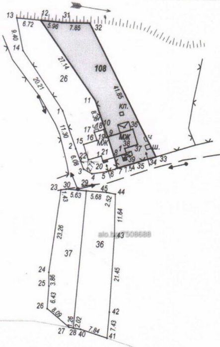 Продава се Парцел в с. Гоз, Област Перник - 648 кв.м за 10 €/кв.м - Снимка #13
