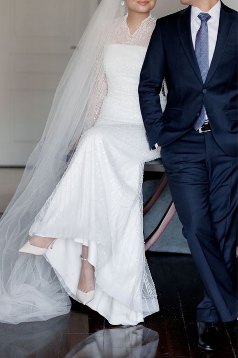 Роскошное свадебное платье