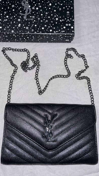 Saint Lauren ysl leather wallet