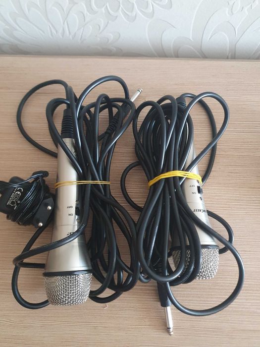 Microfoane karaoke cu mixer stereo SilverCrest