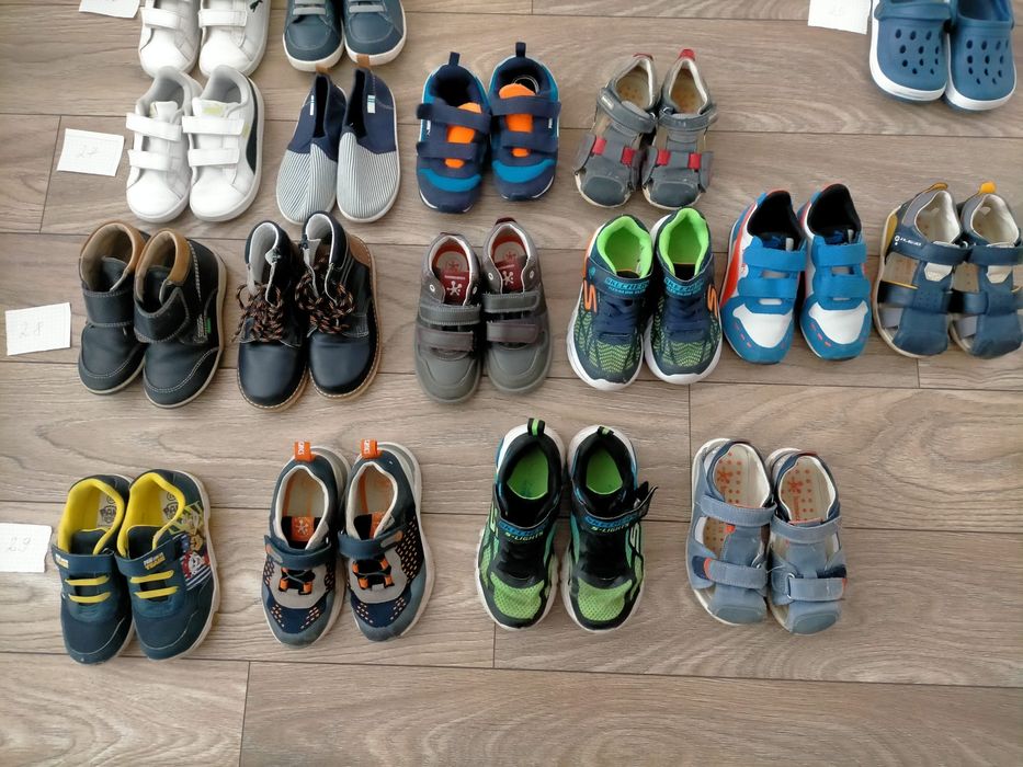 Pantofi băiat diferite mărimi