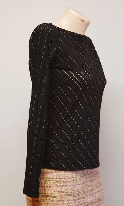 Bluza Anne Fontaine Paris  neagra marimea 2