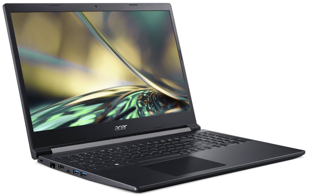 Acer aspire 7 amd ryzen 5825u rtx 3050ti