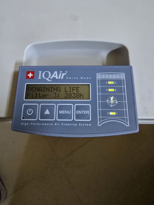 IQAir GC MultiGas – професионален швейцарски пречиствател за въздух+ 4 нови резервни филтъра