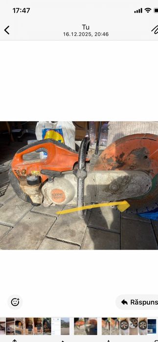 Drujba beton STIHL TS 500i - Motodebitator pe INJECȚIE
