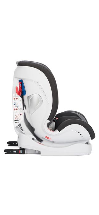 Scaun auto ISOFIX U-Grow UGHCS-06, 0-36 kg, Gri/Negru