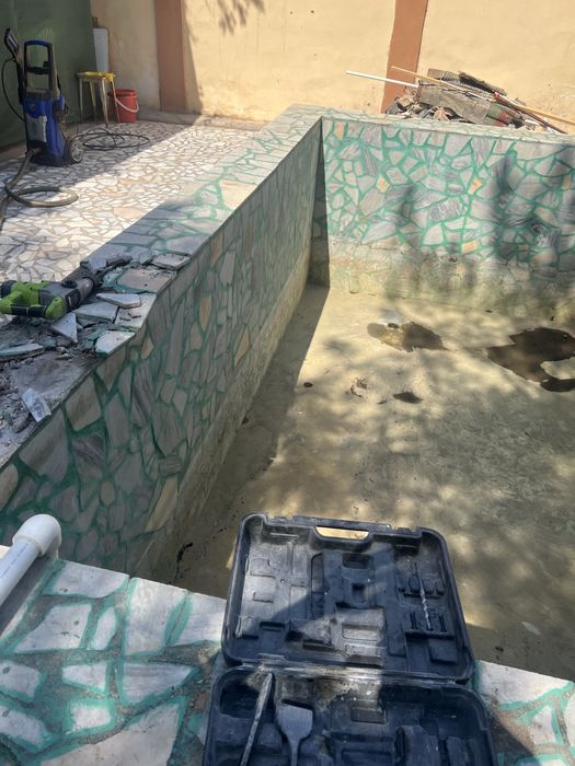 Реставрация бассейнов мойка бассейнов замена песка установка фильтра