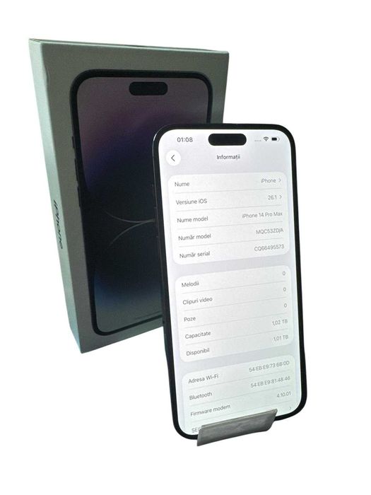 Iphone 14 Pro Max 1Tb Deep Purpple / Amanet Cashbook Colentina