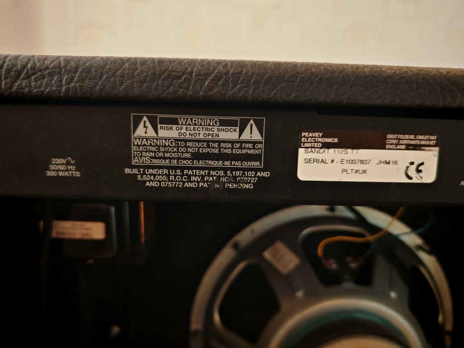 Peavey Bandit Silver Stripe