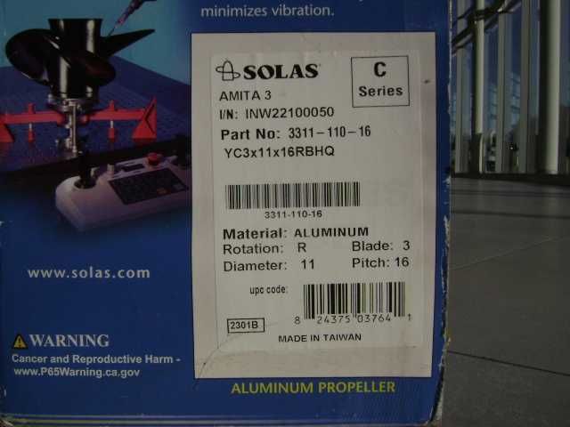 Пропелер Solas Amita 3 / 3311-110-16