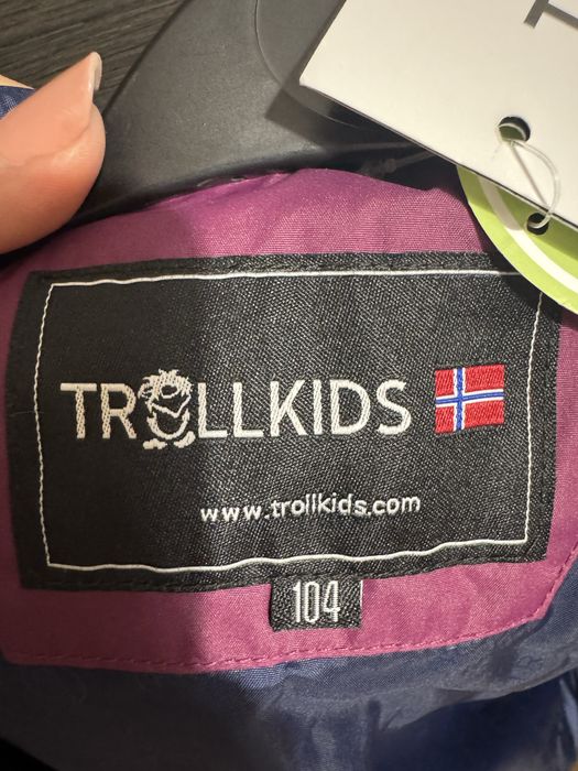 Geaca de ski Trollkids unisex marimea 104 cm