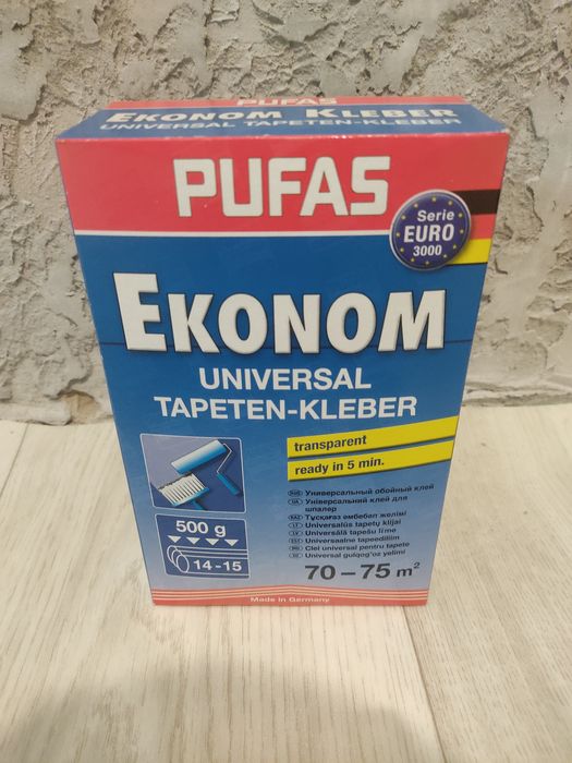 Клей для обоев pufas 500 грамм