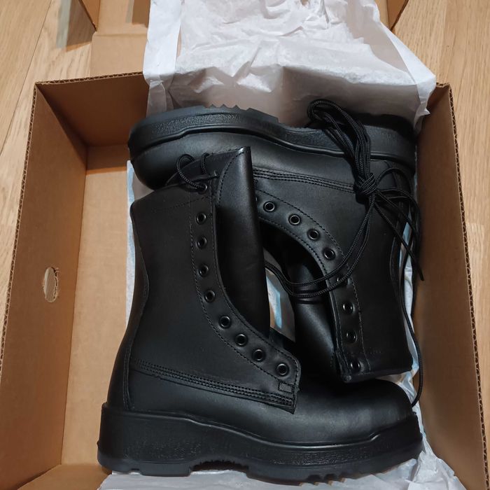 Ghete militare ROCKY, US Army, piele naturala neagra 6R, 39-40EU