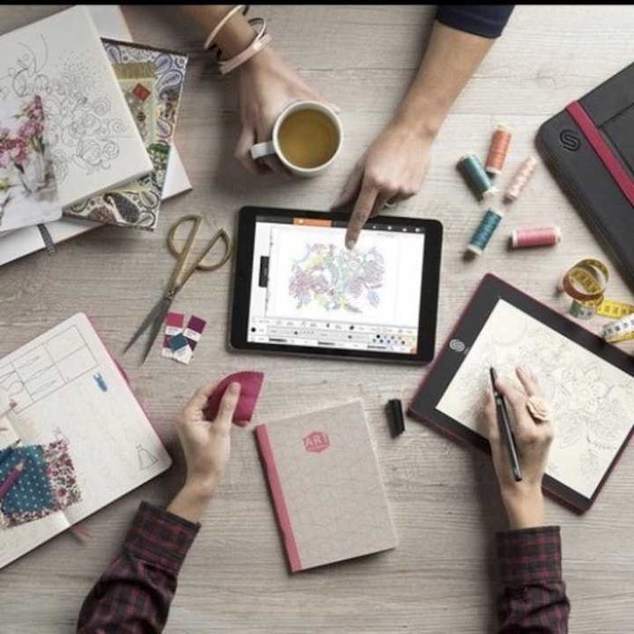 Графичен таблет за рисуване с молив the iskn, pencil & Paper