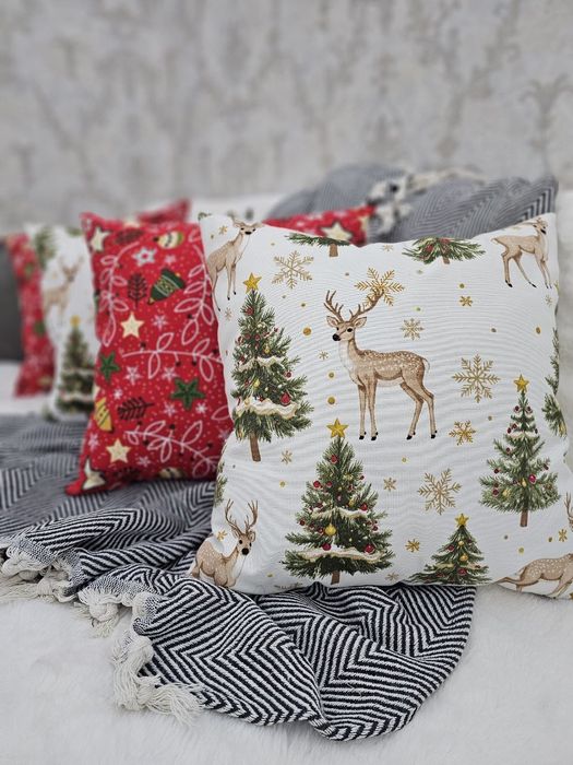 Новогодний подарок декоративные подушки