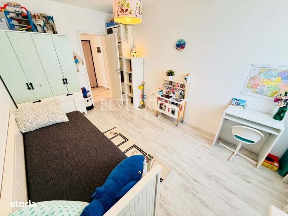 3 Camere decomandat | Mobilat si Utilat | Parcare tip Garaj | Aproape
