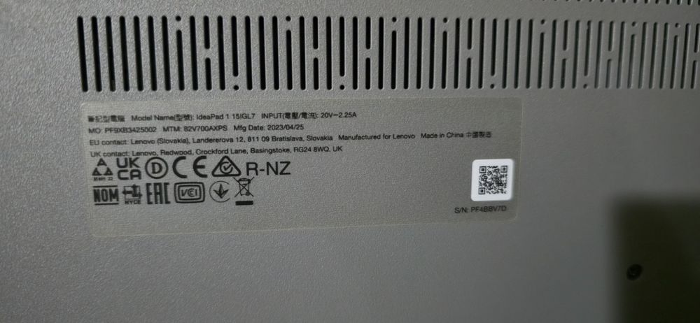 Lenovo IdeaPad 1 15IGL7 noutbuki / Oʻqish va office uchun ideal