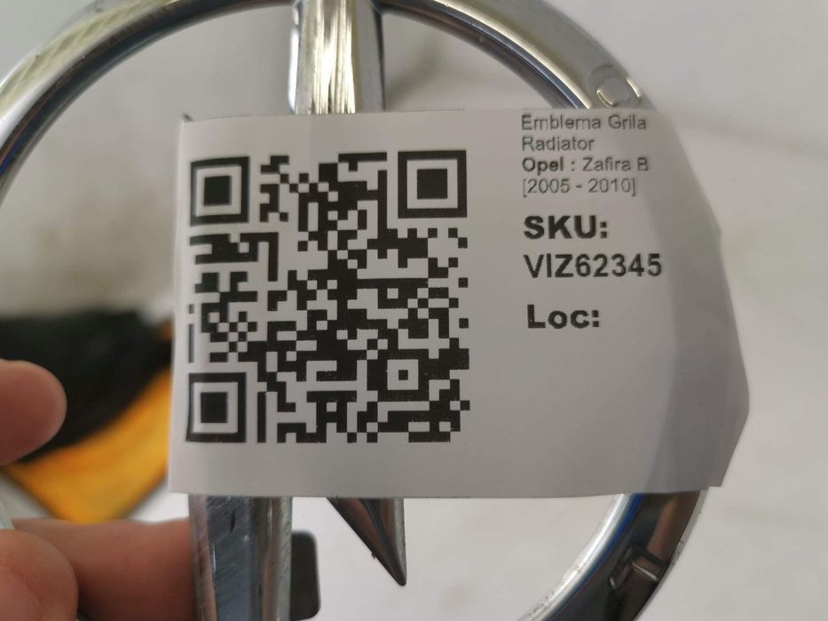 Emblema Grila Radiator Opel  Zafira B [2005 - 2010] Originala In Stare