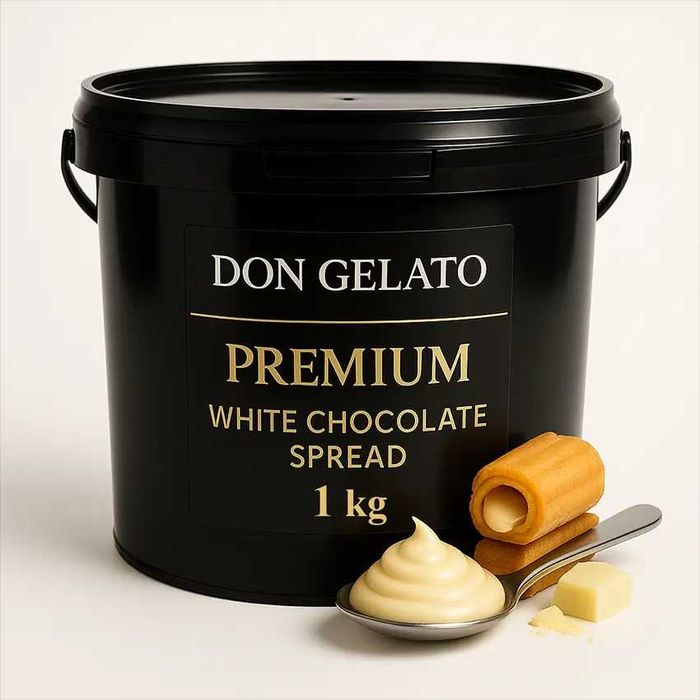 Бял течен шоколад Don Gelato Premium | 1 кг / 3 кг / 10 кг