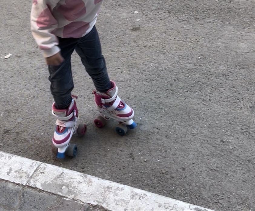 Ролики детские для девочек 4-5 лет, 6-7 лет