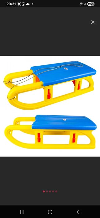 Sanie mare Burak Toys