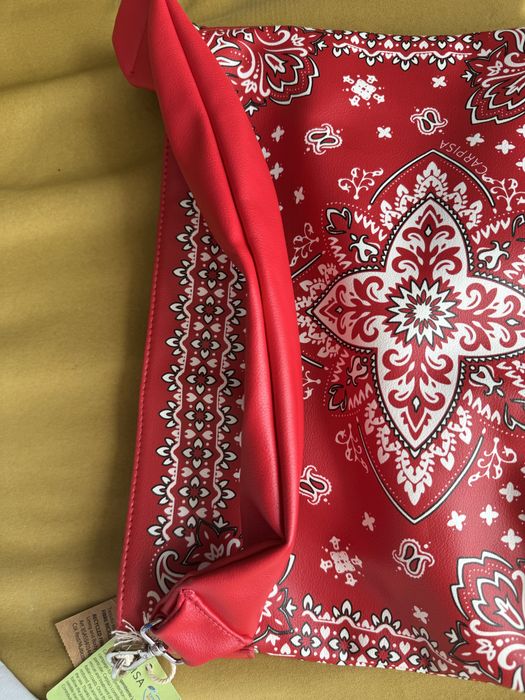 Сумка новая бордовая