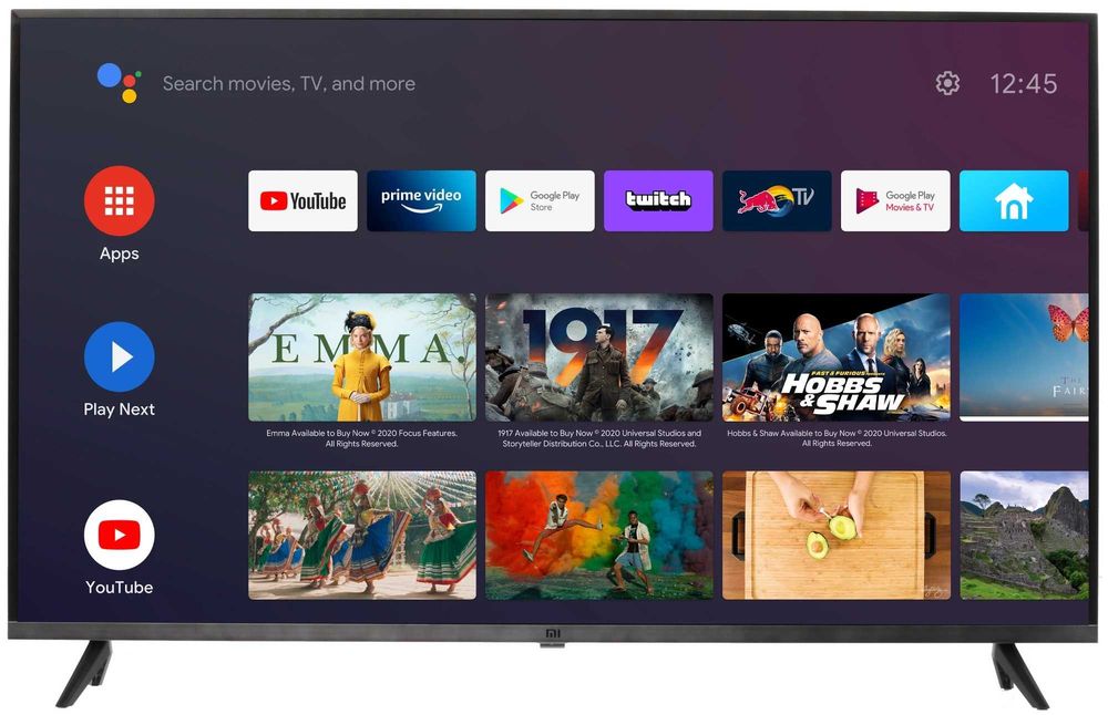 Телевизор Xiaomi Mi TV 4S 43” 4K Android TV